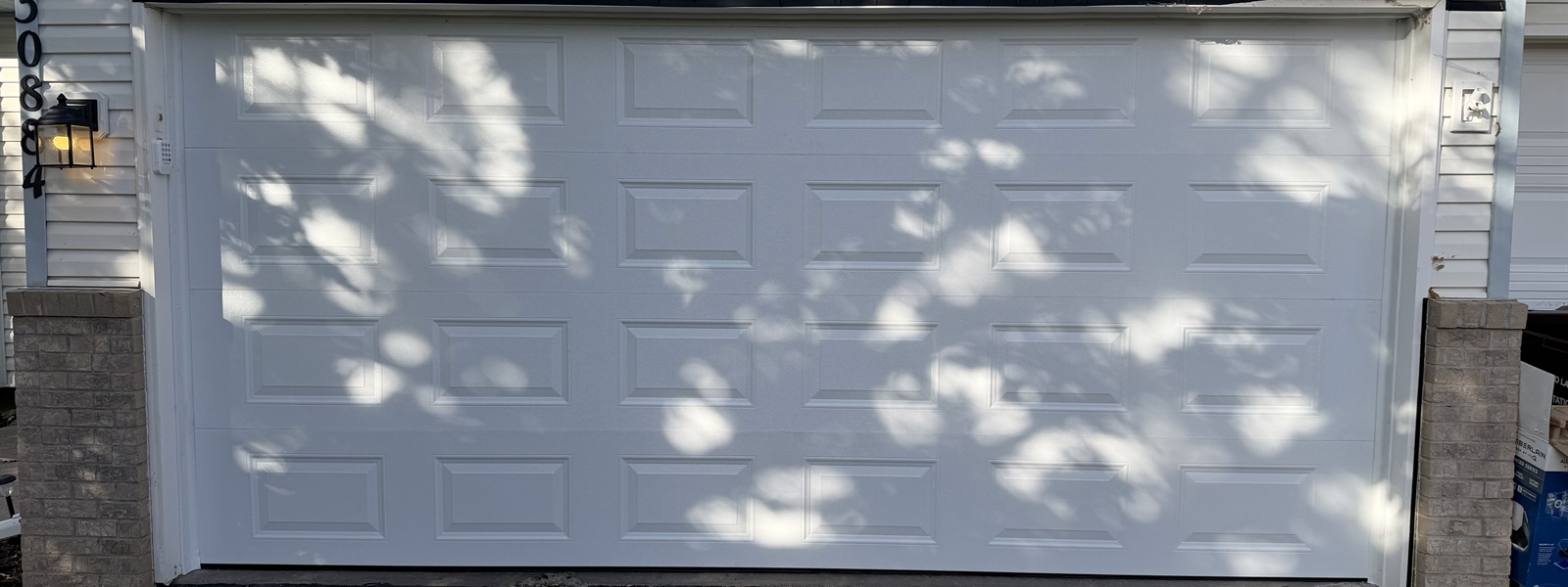 Schaefer, MN Garage Door Replacement Project Completed in 4 Days
