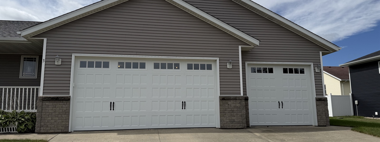 Insulated Carriage-Style Garage Door Installation Project in New Ulm, MN