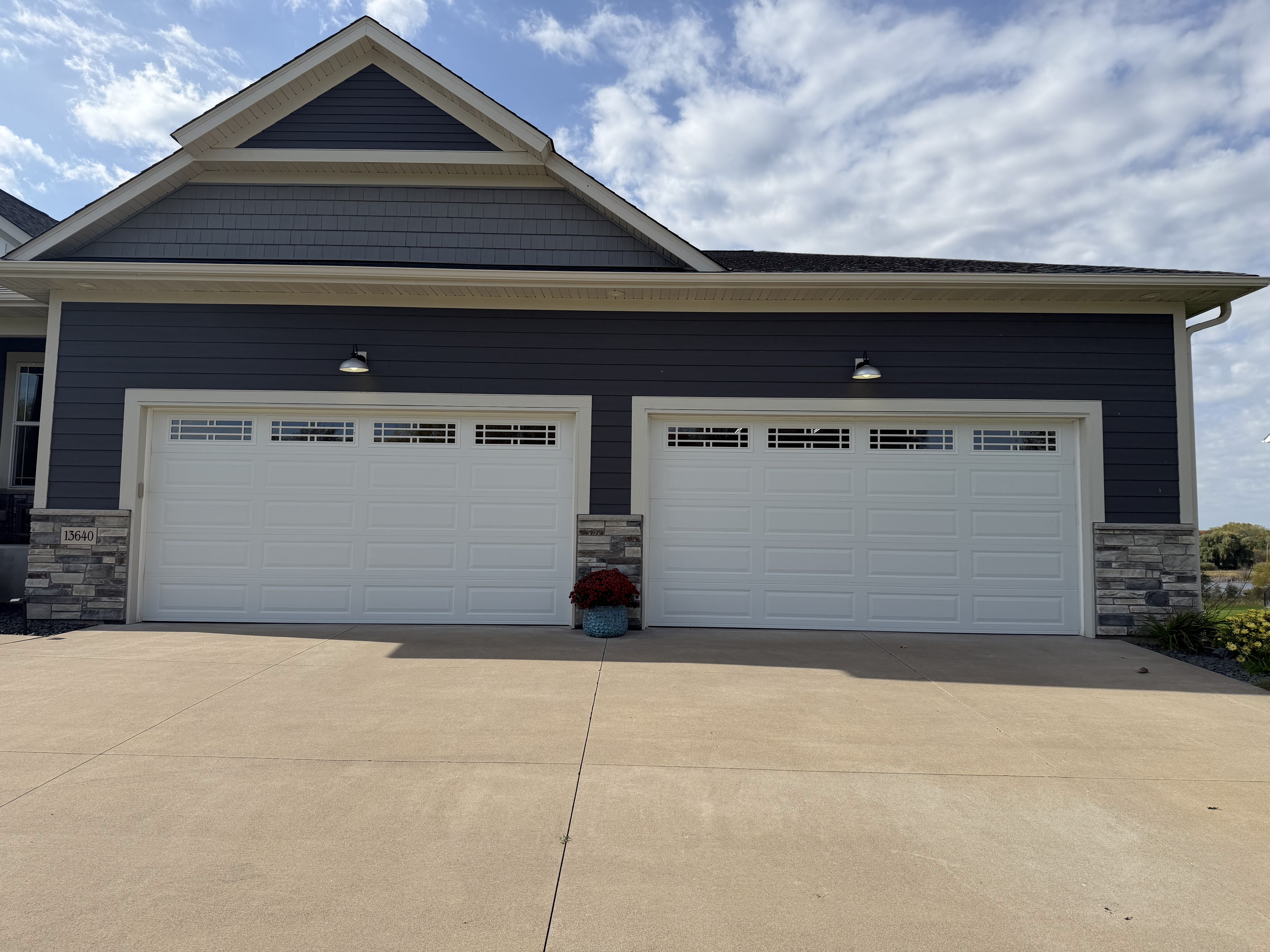 Insulated Garage Door Installation Project in Ham Lake, MN